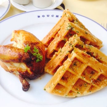 Bouchon - Signature chicken and waffles....amazing (weekend only) - French Near Me - Las Vegas, Nevada Bouchon - Signature chicken and waffles....amazing (weekend only) - French Near Me - Las Vegas, Nevada