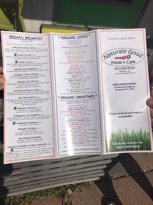 Menu photo 3 Naturally Good Montauk, NY Menu photo 3 Naturally Good Montauk, NY