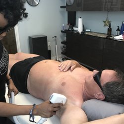 Perfectly Bare Laser - Men also get laser on the underarm area. The find it cleaner and that they smell less. $60 per treatment.