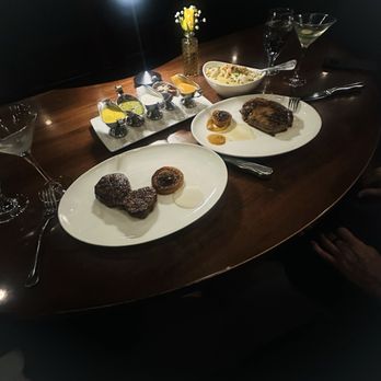 Prime 25 - Filet, ribeye, potato mash, creamed spinach, flight of sauces. - Steakhouses Near Me - Colorado Springs, Colorado