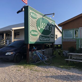 Jason's Restaurant - Sign in front of building - Sandwiches Near Me - Ocracoke, North Carolina