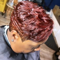 Chop'T Style Studio - Short Haircut with Semi Permanent color