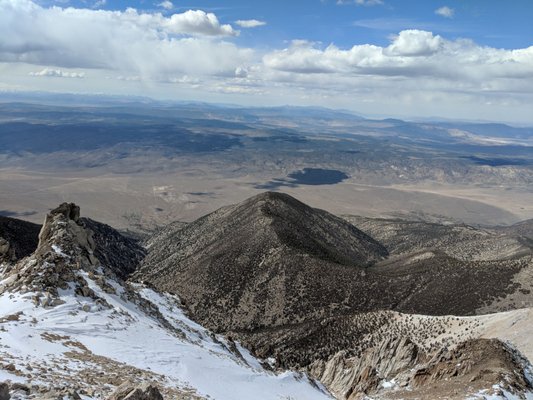 Boundary Peak by null