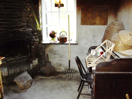 Photo of The Lost Gardens of Heligan - St.Austell, CON, GB. Head Gardener's Office. April 2009.