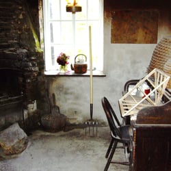 The Lost Gardens of Heligan - Head Gardener's Office. April 2009.