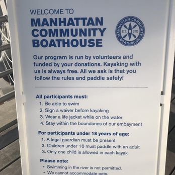Manhattan Community Boathouse - Rafting/Kayaking Near Me - New York, New York Manhattan Community Boathouse - Rafting/Kayaking Near Me - New York, New York