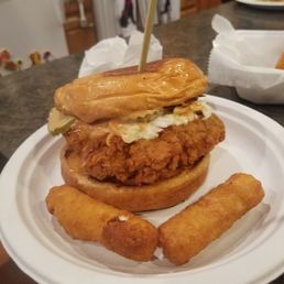 Athen chicken sandwich!! Awesome