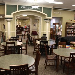 Glen Rock Public Library - Tables in the main area