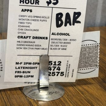 Thai Kitchen - Happy hour menu - Thai Near Me - Austin, Texas Thai Kitchen - Happy hour menu - Thai Near Me - Austin, Texas