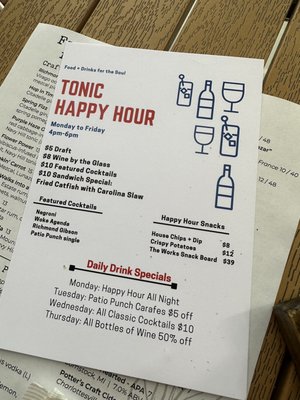 Menu photo 6 Tonic Charlottesville, VA