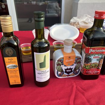 Dolce & Clemente's - Olive oil tasting! Terrano beautiful organic Sicilian olive oil a in ceramic bottle. - Delis Near Me - Robbinsville, New Jersey Dolce & Clemente's - Olive oil tasting! Terrano beautiful organic Sicilian olive oil a in ceramic bottle. - Delis Near Me - Robbinsville, New Jersey