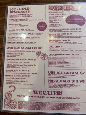 Menu photo 3 Lucky Tigre Tampa, FL Menu photo 3 Lucky Tigre Tampa, FL