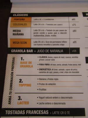 Menu photo 5 Crisol Buenos Aires, C