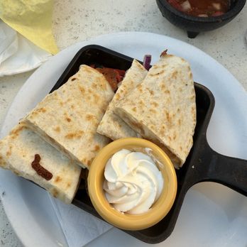 Acapulco Restaurant & Cantina - SHREDDED CHICKEN QUESADILLA - Mexican Near Me - Long Beach, California