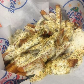 AllStar Wings and Ribs - Greek fries well done - found a hair in it - Chicken Wings Near Me - Pickering, Ontario AllStar Wings and Ribs - Greek fries well done - found a hair in it - Chicken Wings Near Me - Pickering, Ontario