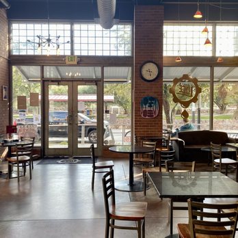 Caffé Lucé - Seating area inside - Coffee & Tea Near Me - Tucson, Arizona
