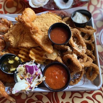 The Spot - Fisherman's Platter. - Burgers Near Me - Galveston, Texas The Spot - Fisherman's Platter. - Burgers Near Me - Galveston, Texas