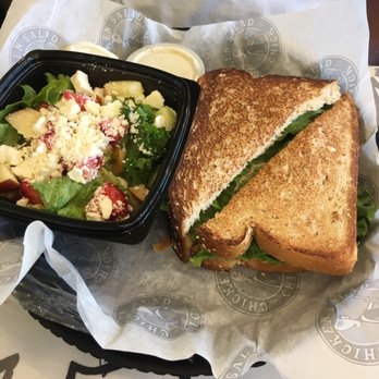 Chicken Salad Chick - Classic chicken salads with a strawberry side salad - Sandwiches Near Me - Shreveport, Louisiana Chicken Salad Chick - Classic chicken salads with a strawberry side salad - Sandwiches Near Me - Shreveport, Louisiana