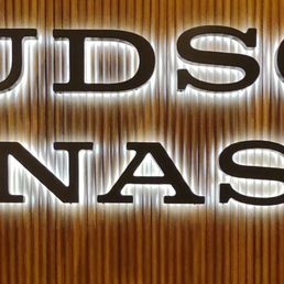 Exterior outside entrance of Hudson & Nash - Exterior wall sign - San Diego, California Exterior outside entrance of Hudson & Nash - Exterior wall sign - San Diego, California