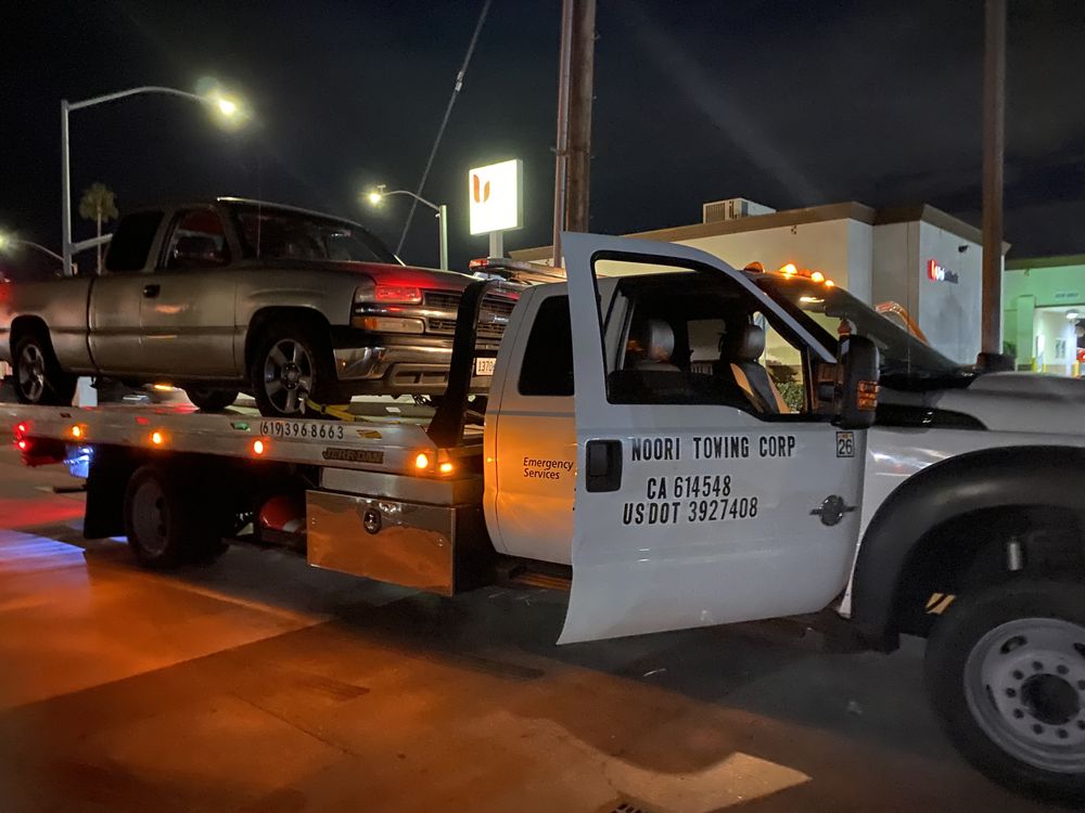 NOORI TOWING Updated May 2024 1187 E Madison Ave, El Cajon