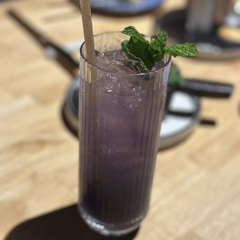 Books & Records - Mocktail Got Ube ($9) - Cocktail Bars Near Me - San Diego, California Books & Records - Mocktail Got Ube ($9) - Cocktail Bars Near Me - San Diego, California