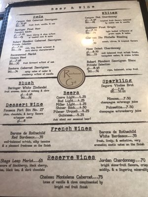 Menu photo 6 Riverhouse Grill Glen Rose, TX