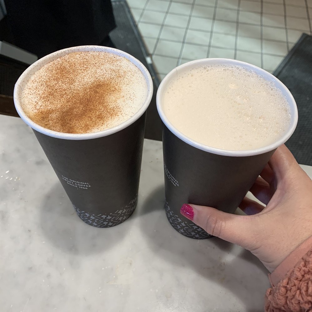 Peet's Coffee - Vanilla latte with a Havana latte - Coffee & Tea Near Me - Porter Ranch, California Peet's Coffee - Vanilla latte with a Havana latte - Coffee & Tea Near Me - Porter Ranch, California