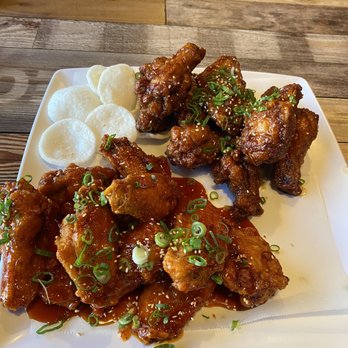 Ttobongee Chicken - Yang Nyum and Soy Sauce and Garlic - Korean Near Me - Santa Clara, California Ttobongee Chicken - Yang Nyum and Soy Sauce and Garlic - Korean Near Me - Santa Clara, California