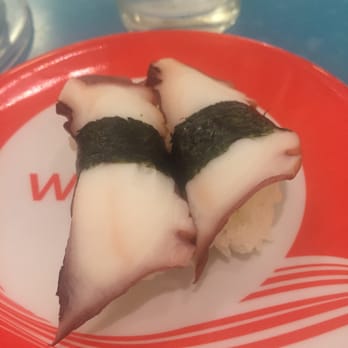 Wasabi - tako (octopus) nigiri. - Sushi Bars Near Me - Tysons Corner, Virginia Wasabi - tako (octopus) nigiri. - Sushi Bars Near Me - Tysons Corner, Virginia