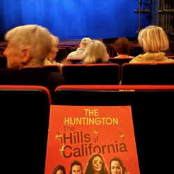 The Huntington Theatre - Playbill with view of stage