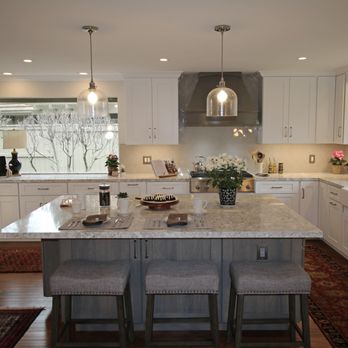 Woods Custom Kitchens - FULL ISLAND VIEW WITH SEATING FOR 3. - General Contractors Near Me - Carmichael, California Woods Custom Kitchens - FULL ISLAND VIEW WITH SEATING FOR 3. - General Contractors Near Me - Carmichael, California