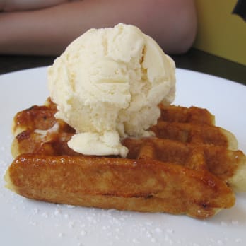 Wannawafel - Liegewaffel with vanilla ice cream - Desserts Near Me - Victoria, British Columbia Wannawafel - Liegewaffel with vanilla ice cream - Desserts Near Me - Victoria, British Columbia
