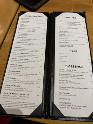 Menu photo 3 The 9th Door Capitol Hill Denver, CO