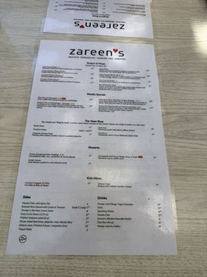 Menu photo 1 Zareen’s Sunnyvale, CA Menu photo 1 Zareen’s Sunnyvale, CA