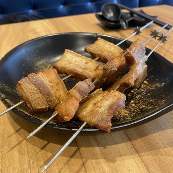 Tasty Point - B07. Pork Belly Skewer - Taiwanese Near Me - Houston, Texas Tasty Point - B07. Pork Belly Skewer - Taiwanese Near Me - Houston, Texas