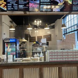 The front counter
