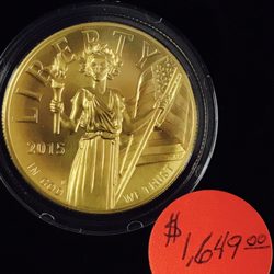 Carolina Coin & Trading - 2015-W American Liberty High Relief Gold $100.