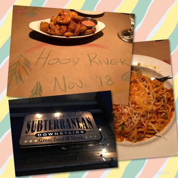 The Subterranean - Italian Near Me - Hood River, Oregon