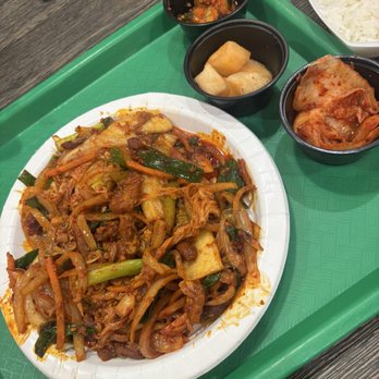 Joen Korean - Spicy Pork and Kimchi Stir Fry - Korean Near Me - Orlando, Florida Joen Korean - Spicy Pork and Kimchi Stir Fry - Korean Near Me - Orlando, Florida