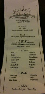 Menu photo 2 Michele Baking Company Franklin Park, IL Menu photo 2 Michele Baking Company Franklin Park, IL