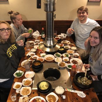 Jong Kak - Banchan galore...and steamed egg - Korean Near Me - Baltimore, Maryland