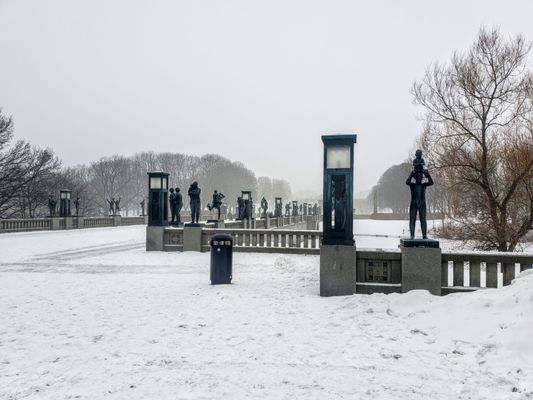 The Vigeland Park by null