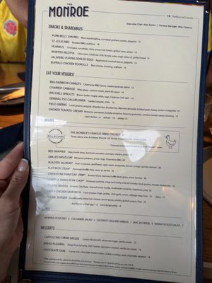 Menu photo 6 The Monroe Orlando, FL