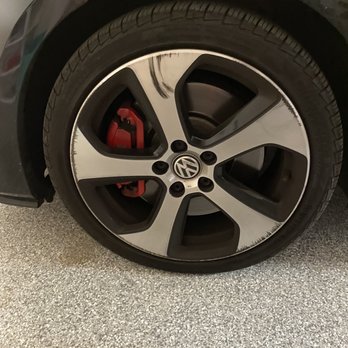The Wheel Guy - Before: wheel 1 - Wheel & Rim Repair Near Me