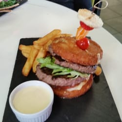 Ô Saveurs - Le burger potatoes miam !