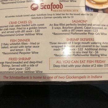 Schnitzelbank - Menu - American Near Me - Jasper, Indiana Schnitzelbank - Menu - American Near Me - Jasper, Indiana