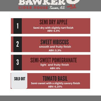 Bawker Bawker Cider House - Cideries Near Me - Tucson, Arizona Bawker Bawker Cider House - Cideries Near Me - Tucson, Arizona