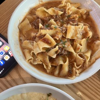 Pietro's - Pappardelle with ox tail - Italian Near Me - Lodi, California Pietro's - Pappardelle with ox tail - Italian Near Me - Lodi, California