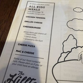 The Hilltop - Kids menu - New American Near Me - Edina, Minnesota The Hilltop - Kids menu - New American Near Me - Edina, Minnesota