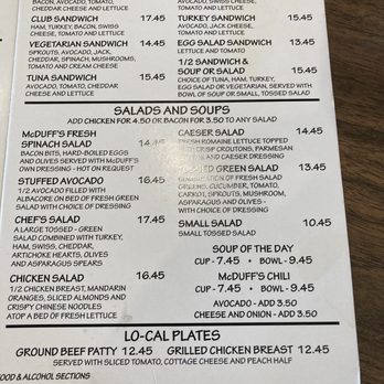 McDuff's - Menu 9/26 - Breakfast & Brunch Near Me - Redlands, California McDuff's - Menu 9/26 - Breakfast & Brunch Near Me - Redlands, California